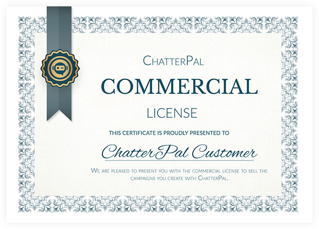 ChatterPal - Certificate